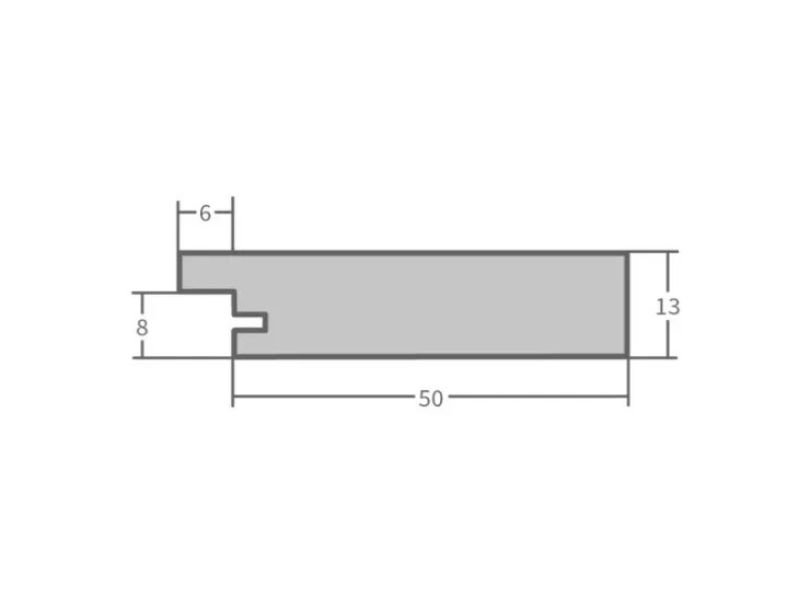 WANDStyle Bilderrahmen H780 aus Massivholz in -Optik 20 x 30 cm im Stil Modern
