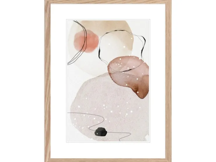 WANDStyle Bilderrahmen H950 aus Massivholz in -Optik 40 x 50 cm im Stil Modern