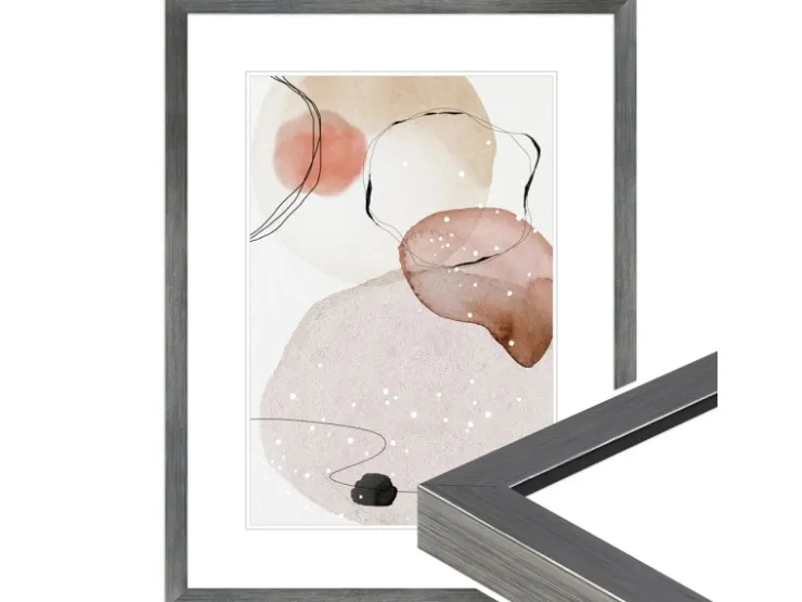 WANDStyle Bilderrahmen H950 aus Massivholz in -Optik 40 x 60 cm im Stil Modern* Bilderrahmen