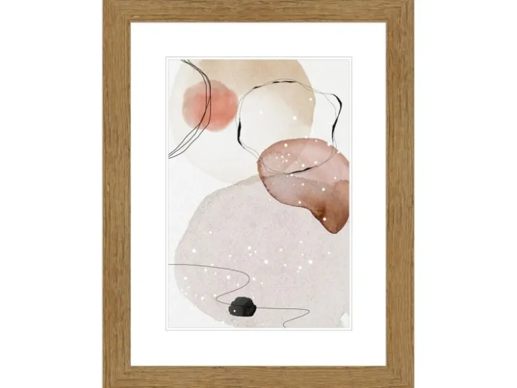 WANDStyle Bilderrahmen H750 aus Massivholz in -Optik 30 x 40 cm im Stil Landhaus* Bilderrahmen