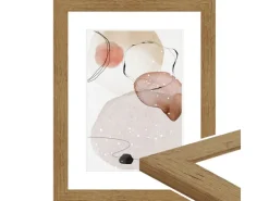 WANDStyle Bilderrahmen H750 aus Massivholz in -Optik 30 x 40 cm im Stil Landhaus* Bilderrahmen