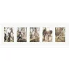WANDStyle Galerierahmen G950 in Weiß 23 x 70 cm für 5 Bilder im Format 10 x 15 cm* Bilderrahmen