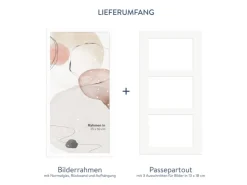 WANDStyle Galerierahmen G950 in 25 x 50 cm für 3 Bilder im Format 13 x 18 cm* Ostern