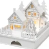 Weihnachtsdorf 3 LEDs Warmweiß* Kommode