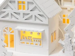 Weihnachtsdorf 3 LEDs Warmweiß* Kommode