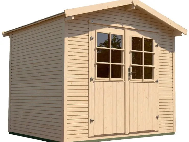 Weka Gartenhaus 218 Gr.2, 28 mm, Satteldach mit Line, , DT* Bastelzubehör