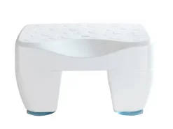 Wenko Badewannenhocker Secura 150 kg Tragkraft Kunststoff 40 x 21 x 31 cm Weiß
