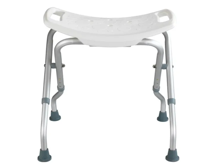 Wenko Badhocker Secura klappbar Kunststoff 53,5 x 44,5-48,0 x 40-47 cm Weiß