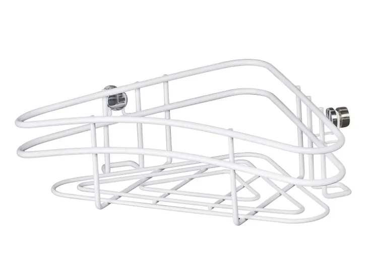 Wenko Eckablage Classic Plus Stahl 28,5 x 9 x 17,5 cm Weiß