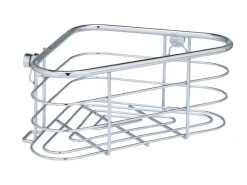 Wenko Eckablage Trestina 25 cm x 10,5 cm 16,5 cm Edelstahl Silber Glänzend