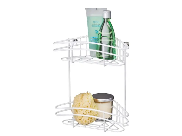 Wenko Eckregal Classic Plus 2 Etagen Weiß* Eckregale