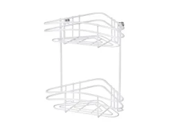Wenko Eckregal Classic Plus 2 Etagen Weiß* Eckregale