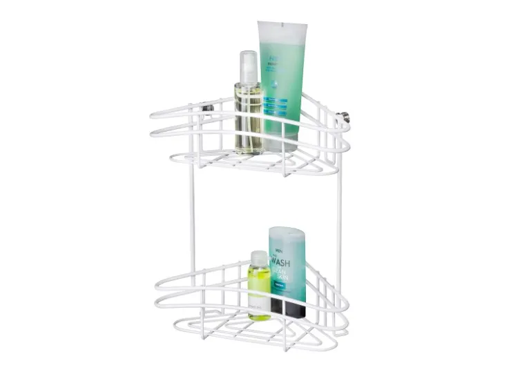 Wenko Eckregal Classic Plus 2 Etagen Weiß* Eckregale