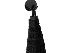 Wenko Edelstahl-Wandhaken Rondo Selbstklebend Ø 5,3 cm x 2,5 cm Schwarz* Klebefolien