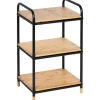 Wenko Regal Loft Bambus Braun mit 3 Etagen* Holzregale