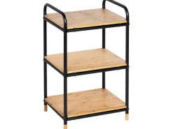 Wenko Regal Loft Bambus Braun mit 3 Etagen* Holzregale