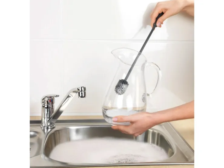 Wenko Silikon Flaschenbürste 38 cm Anthrazit* Vasen