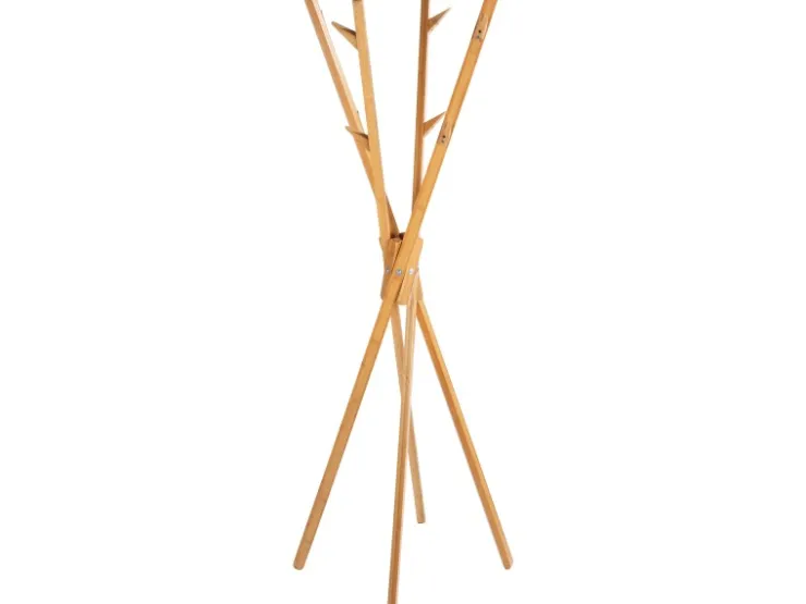 Wenko Stand-Garderobe Mikado aus Bambus