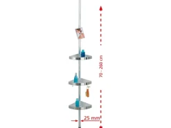Wenko Teleskop Duschecke Premium* Eckregale