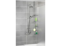 Wenko Teleskop-Duschecke Easy Silber* Eckregale