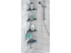 Wenko Teleskop-Duschecke Easy Silber* Eckregale