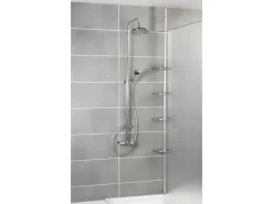 Wenko Teleskop-Duschecke Easy Silber* Eckregale