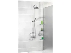 Wenko Teleskop-Duschecke Easy Silber* Eckregale