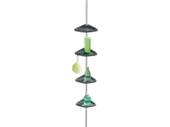 Wenko Teleskop-Duschecke Easy Silber* Eckregale
