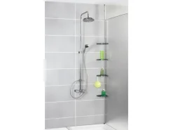 Wenko Teleskop-Duschecke Easy Silber* Eckregale