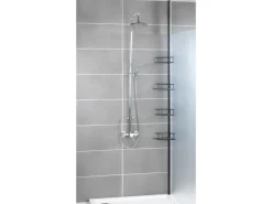 Wenko Teleskop-Duschregal Dolcedo aus Edelstahl 31 x 23 x 275 cm Schwarz-Matt* Eckregale