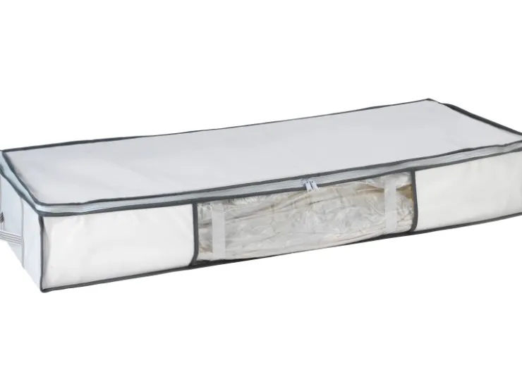 Wenko Vakuum Soft Unterbett-Box Weiß 15 cm x 105 cm x 45 cm* Bettwäsche