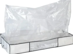 Wenko Vakuum Soft Unterbett-Box Weiß 15 cm x 105 cm x 45 cm* Bettwäsche