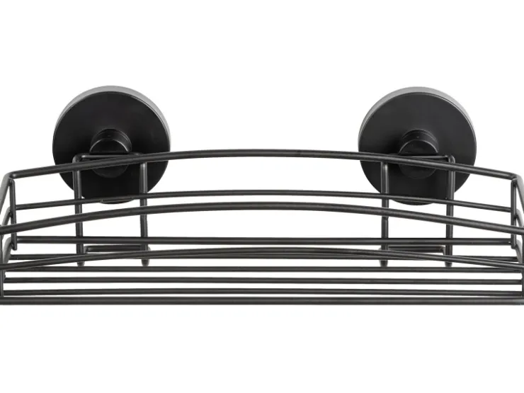 Wenko Wandablage Vacuum-Loc Schwarz