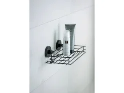 Wenko Wandablage Vacuum-Loc Schwarz