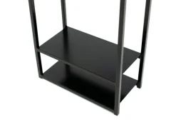 Westmann Stahl Kaminholzregal Porthos Schwarz 40x20x120 cm