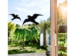 Windhager Sticker Vogel-Silhouetten Schwarz 3 Stück* Weitere Regale