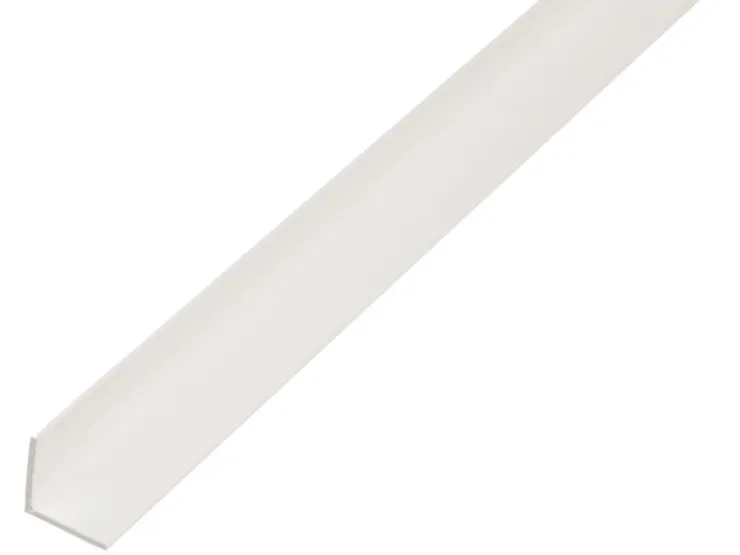 Winkelprofil gleichschenklig Kunststoff 25 mm x 25 mm x 1.000 mm* Wandregale