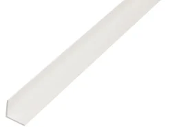 Winkelprofil ungleichschenklig Kunststoff 15 mm x 25 mm x 1.000 mm* Regal Weiß|Zierprofile