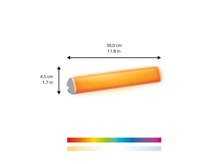 WIZ LED-Lichtleiste Bar Linear Light Tunable White & Color 400 lm