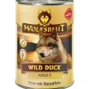 Wolfsblut Hunde-Nassfutter Wild Duck Adult Ente mit Kartoffeln 395 g* Hundebedarf
