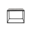 WOMO-DESIGN Design Beistelltisch 60 x 60 cm Handgefertigt Quadratisch Grau* Tische|Mosaik