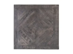 WOMO-DESIGN Design Beistelltisch 60 x 60 cm Handgefertigt Quadratisch Grau* Tische|Mosaik