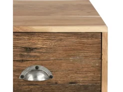 WOMO-DESIGN TV Lowboard Taipei 2 Schubladen 110x50 cm Handgefertigt Massivholz