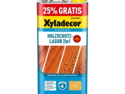Xyladecor Holzschutz-Lasur 2in1 5l Promo matt 4 + 1 l* Holzfarben