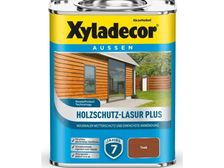 Xyladecor Holzschutz-Lasur Plus 0,75 l* Holzfarben