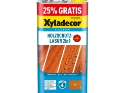 Xyladecor Holzschutz-Lasur 2in1 5l Promo matt 4 + 1 l* Holzfarben