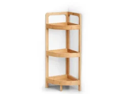 Zeller Eckregal Bambus 85 cm x 29 cm x 29 cm* Holzregale|Bücherregale