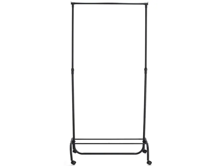 Zeller Rollkleiderständer Metall/Kunststoff 86 x 43 x 108-175 cm Schwarz* Garderoben