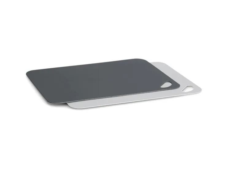 Zeller Schneidematten-Set Kunststoff 2-teilig 29 cm x 38 cm Anthrazit/Grau