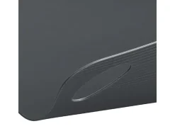 Zeller Schneidematten-Set Kunststoff 2-teilig 29 cm x 38 cm Anthrazit/Grau
